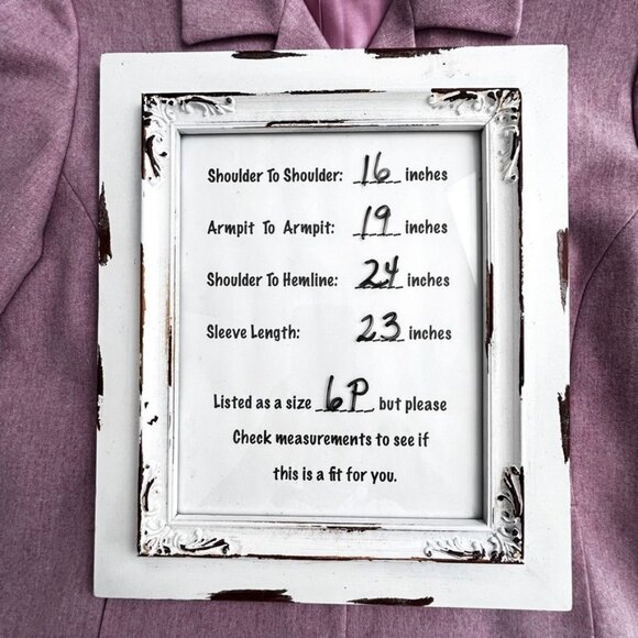 Pendleton Womens 2-Piece Lined Suit Blazer and Pants Sz 6P 100% Virgin Wool Pink - Picture 7 of 16